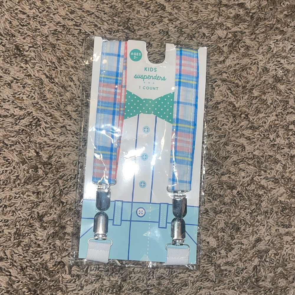 Made for Retail brand Kids Suspenders 1 Count 3y+
